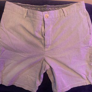 Zod - Pinstripe Blue Shorts 36 Waist